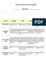 Rubrica de Evaluacion