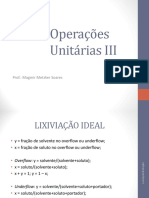 Operações Unitárias III