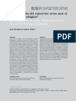 La Regulación Del Comercio Retos Ante El Cambio Tecnologico