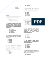 Evaluaciones de Tercer Periodo de Ciencias Sociales, Ciudadanas Grado 3,4 y 5.