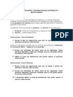 Estrategia de Venta y Distribución de Un Producto Seleccionado