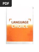 Choices Elementary Language Choice