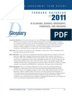 Glossary: Tornado Outbreak of 2011