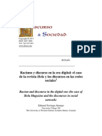 Discurso Racista en Los Medios de Comunicación