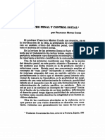 Derecho Penal y Control Social PDF