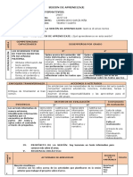 Sesion de Aprendizaje Lemos Textos Sobre El Arroz