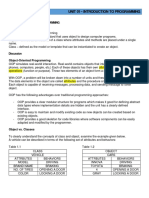 Unit 01 - Oop PDF