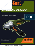 Esmeril Angular AG115E PDF