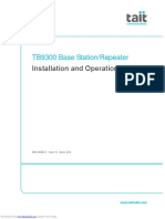 TB9300 Base Station/Repeater: Installation and Operation Manual