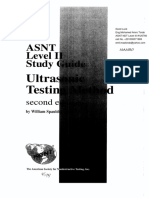 ASNT Level II Study Guide Ultrasonic Testing Method (UT) Second Edition (1) - Signed PDF