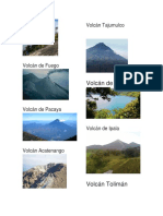 Volcanes de Guatemal