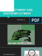Un and Underemployment