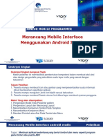 Merancang Mobile Interface Menggunakan Android Studio