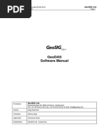 GeoDAS Software Manual, v2.27