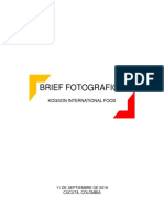 Brief Fotografico