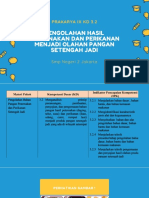 Pengolahan Setengah Jadi