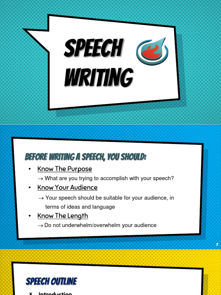 speech writing pdf notes