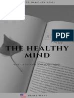 The Healthy Mind by Author Jonathan Adams (Adams Brand)