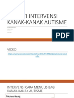 Aktiviti Intervensi Kanak-Kanak Autisme