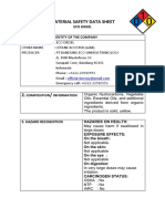 Eco Diesel Msds