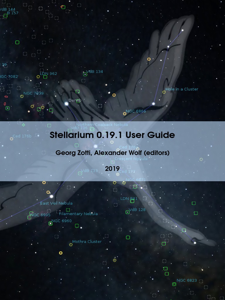 User Guide Stellarium Software PDF PDF Astronomy Astronomical Objects image