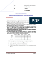 Ejercicio de Estructuras de Datos PDF