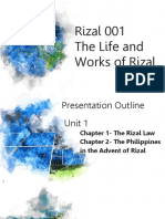 Rizal 001 The Life and Works of Rizal