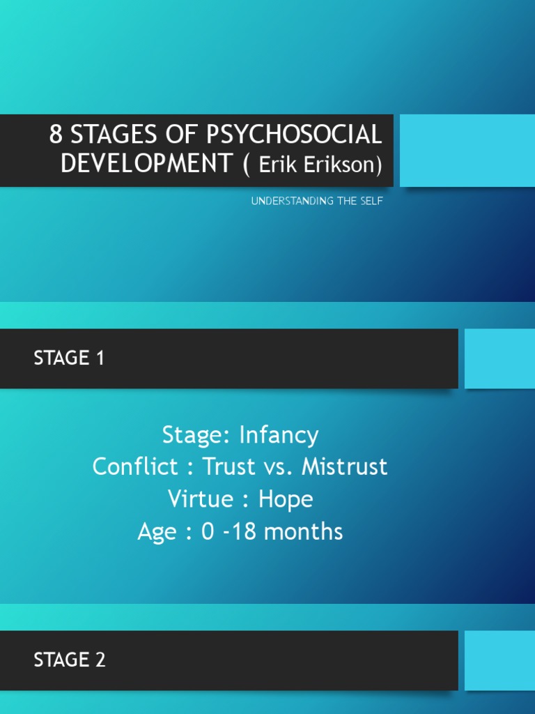 Erikson's 8 Stages of Development | PDF