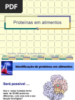 Proteínas em alimentos
