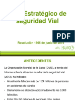 Plan Estratégico de Seguridad Vial