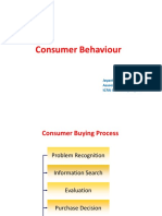 Consumer Behaviour: Jayanta Chakraborti Associate Professor ICFAI University Tripura