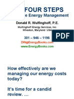 FOUR STEPS of Energy Managment