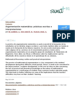 Argumentación Matemática_ Prácticas Escritas e Interpretaciones