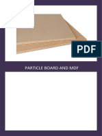 Particle Board and MDF