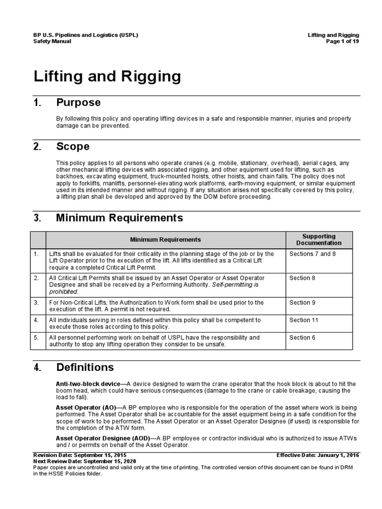 Lifting and Rigging Plan 001b PDF | PDF | Crane (Machine) | Elevator