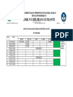 7. JADWAL MENGAJAR