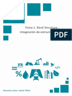 Temario - M2T1 - Revit Structure Integración de Estructuras BIM I