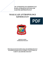 331098692 Makalah Antropologi Kesehatan Implikasi Antropologi Dalam Praktek Keperawatan Docx