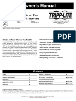 Tripp Lite Owners Manual 754040 PDF