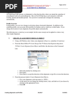 InRoads Roadway Profile Creation Guide | PDF | Computing | Computing ...