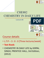 CHE882 Chemistry in Daily Life: Lecture #0