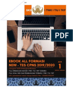 ALL FORMASI SKD CPNS 2019-2020 - Rekrutmencpnsindonesia PDF