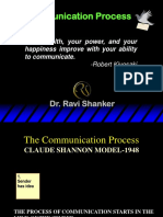Communication Process: Dr. Ravi Shanker