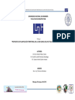 Propuesta de Planificación Territorial en La Sub-cuenca Del Rio Telica Para El Periodo 2012-2028