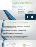 Database Management System Project Review-1