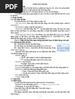 tóm tắt excel