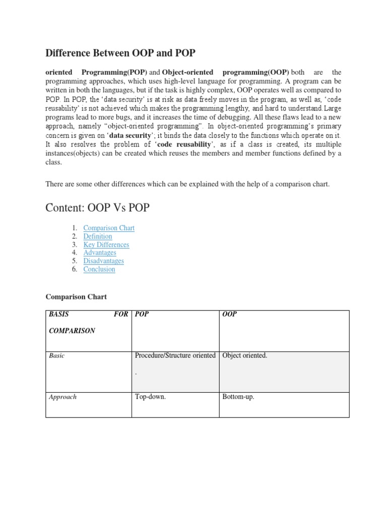 Oops Notes | PDF | C++ | Class (Computer Programming)