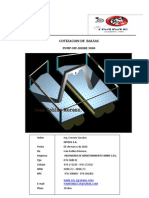 Cotizacion de Dos Balsas Pump Off-Shore 3000