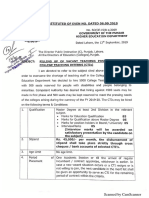 Criteria CTIs