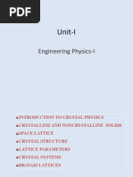 Unit I